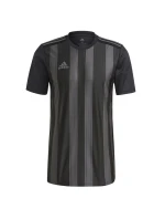 Pánské tričko Striped 21 JSY GN7625 Černá s šedou - Adidas
