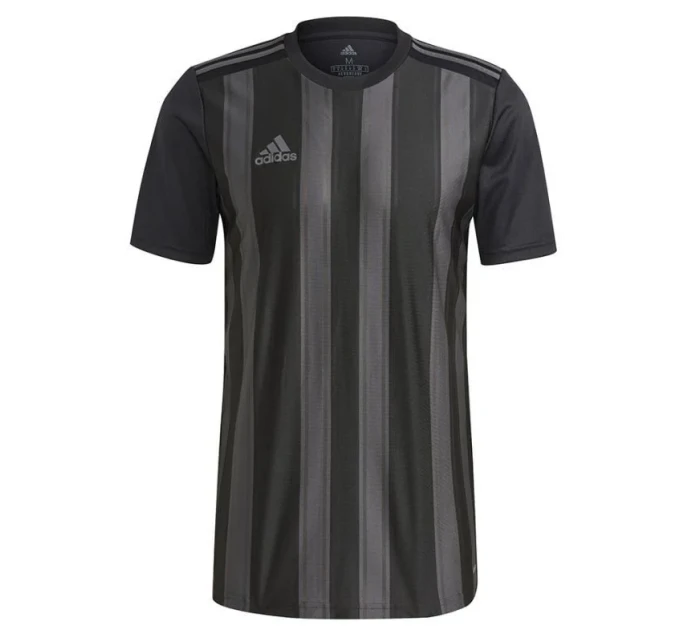 Pánské tričko Striped 21 JSY GN7625 Černá s šedou - Adidas