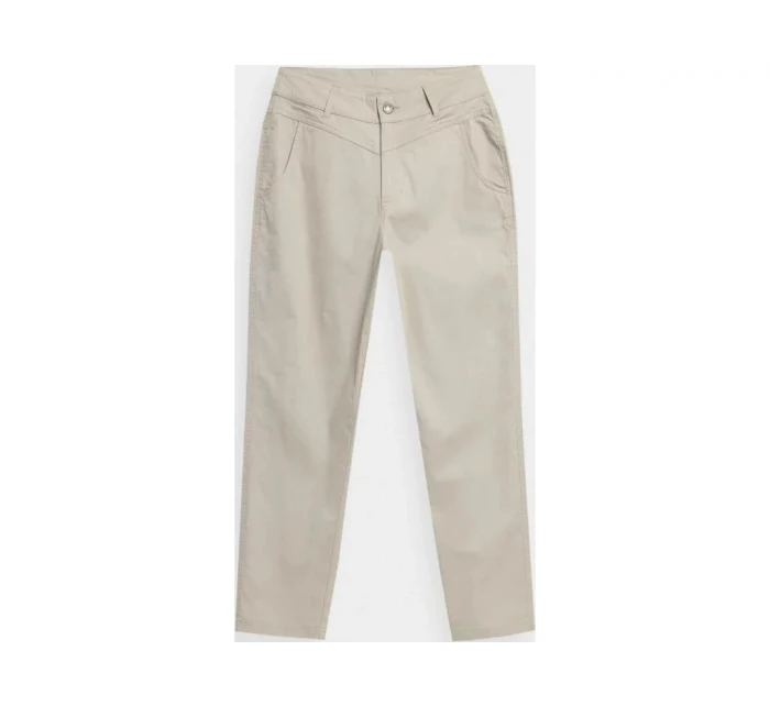 Dámské kalhoty model 18866139 béžové Outhorn - 4F Dámské kalhoty model 18866139 béžové Outhorn - 4F