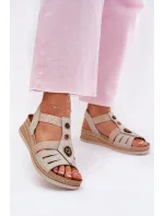 Bota na klínech model 215013 Step in style Bota na klínech model 215013 Step in style