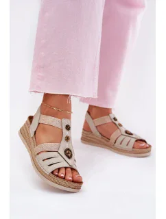 Bota na klínech model 215013 Step in style