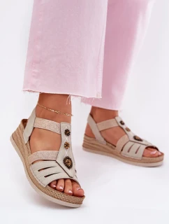 Bota na klínech  model 215013 Step in style