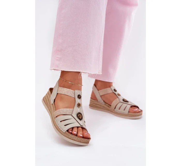 Bota na klínech model 215013 Step in style Bota na klínech model 215013 Step in style