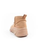 Skechers dámské zimní kotníkové boty zateplené kožené hnědé dámské