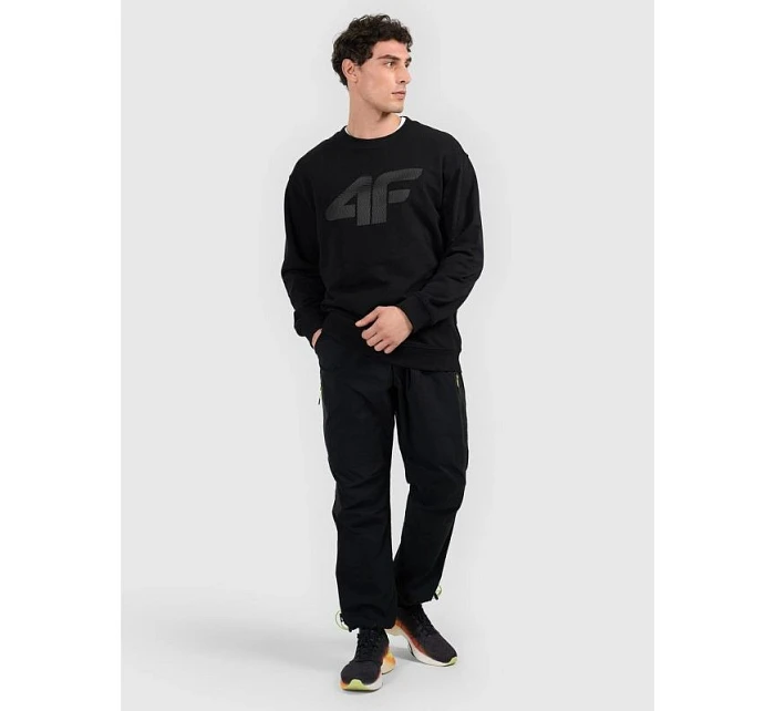Pánská mikina bez kapuce 4F 4FRMM00TSWSM2479-20S