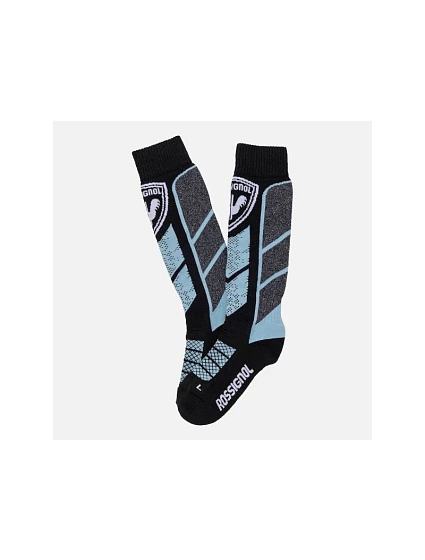 Dětské lyžařské ponožky ROSSIGNOL JR THERMOTECH SOCKS, modré Dětské lyžařské ponožky ROSSIGNOL JR THERMOTECH SOCKS, modré