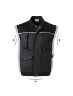 M šedá pánská vesta model 19384226 - Rimeck M šedá pánská vesta model 19384226 - Rimeck