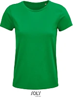 SOL'S Crusader Women Dámské tričko z bio bavlny 25.3581 kelly green