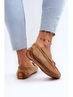 Dámské semišové mokasíny Camel model 21659320 - Boto