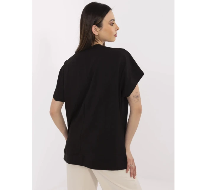 Bluzka CLM BZ model 21094421 czarny - FPrice Bluzka CLM BZ model 21094421 czarny - FPrice