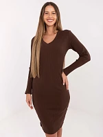 RV SK šaty A1050.08 tmavě hnědé