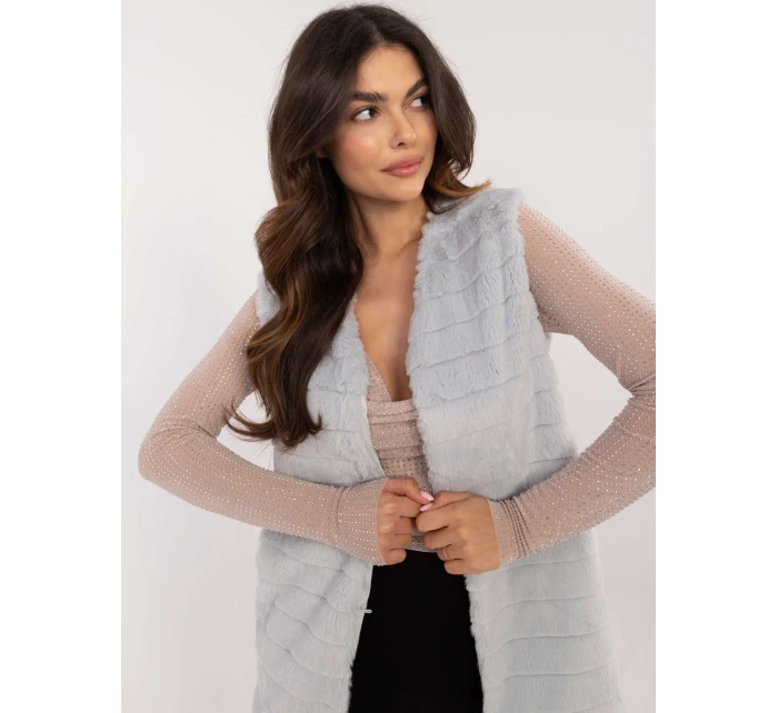 Kamizelka TW KZ model 20609030 jasny szary - FPrice Kamizelka TW KZ model 20609030 jasny szary - FPrice