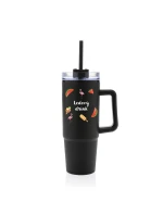 Personalizovaná termoska s průhledným víčkem s letním mixem 