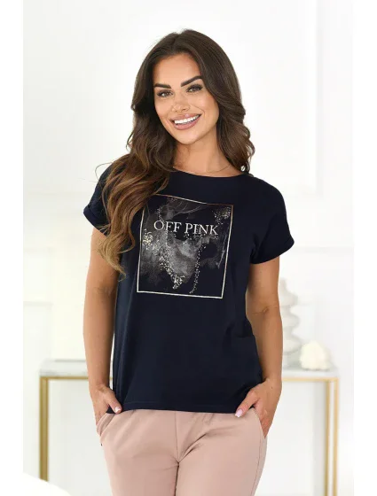 model 21194983 BLOUSE - OFF PINK model 21194983 BLOUSE - OFF PINK