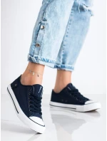 Originální  tenisky modré dámské bez podpatku