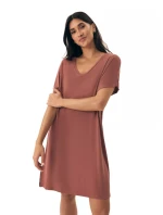 Dámská noční košilka brown model 21785299 - Henderson Dámská noční košilka brown model 21785299 - Henderson