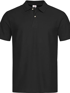 Polo Men Piqué polo model 22477406 black opal - Stedman