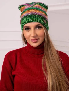 Fleecová čepice Patrycja K254 model 18752125 neonová - K-Fashion