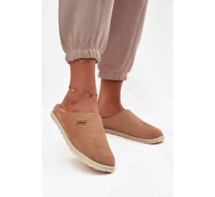 Dámské pantofle Domácí obuv Inblu CS000045 Camel