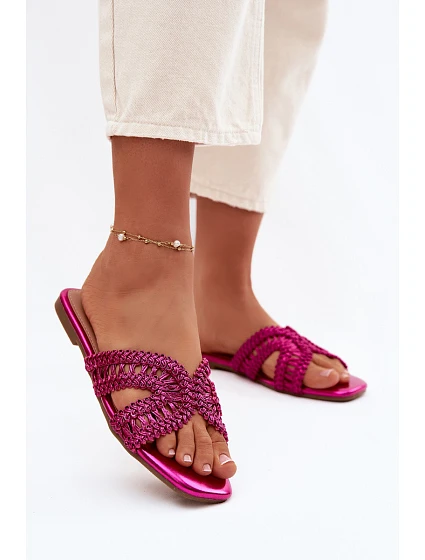 Dámské ploché fuchsiové model 22067128 - Boto Dámské ploché fuchsiové model 22067128 - Boto