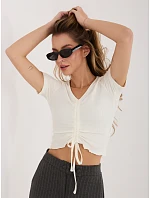 Bluzka model 22155237 biały - FPrice