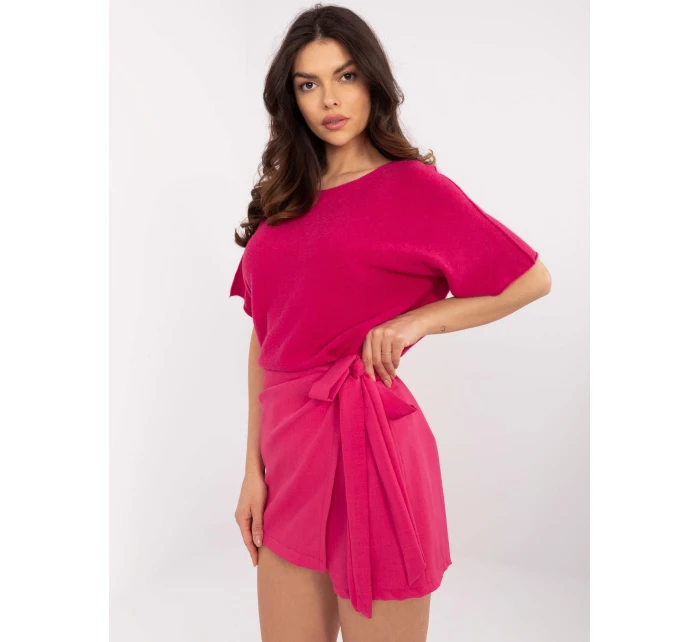 Sukně MI SD model 20912918 fuchsiová - FPrice Sukně MI SD model 20912918 fuchsiová - FPrice