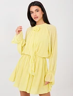 Šaty MI SK A1554.67 světle žluté