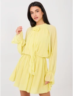 Šaty MI SK A1554.67 světle žluté