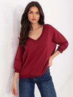 Mikina RV BL 5676.09 maroon