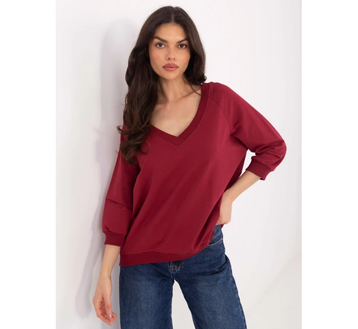 Mikina RV BL 5676.09 maroon Mikina RV BL 5676.09 maroon