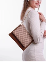 Dámská dvojitá kabelka Vuch Clasie MN Cappuccino