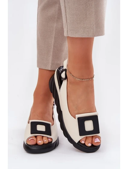 Bota na klínech model 212716 Step in style Bota na klínech model 212716 Step in style