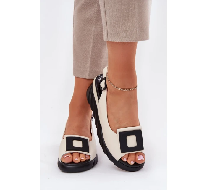 Bota na klínech model 212716 Step in style Bota na klínech model 212716 Step in style