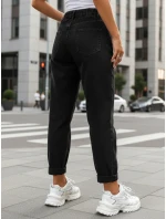 damskie mom fit stan czarne model 22029989 - FashionStreet