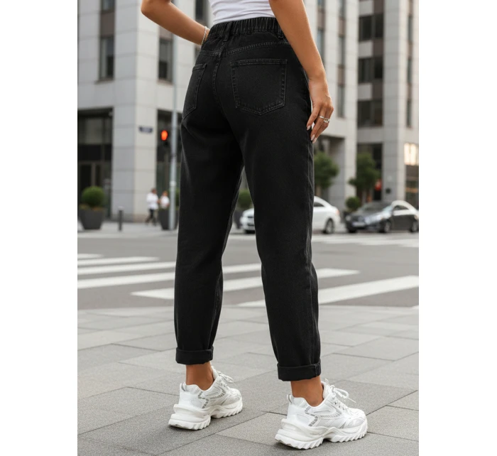 damskie mom fit stan czarne model 22029989 - FashionStreet