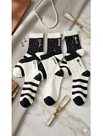 Dámské vzorované ponožky SO&LI model 21478502 060 Zirkony 3542 - WiK