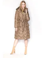 KURTKA DAMSKA BEŻOWA model 21244251 - Ann Gissy