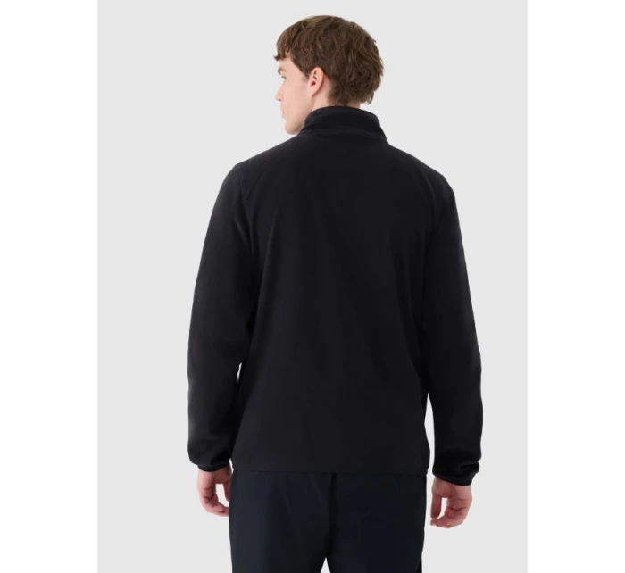 Pánská trekingová bunda 4F 4FWSS25TFLEM304-20S se stojáčkem z fleecu Pánská trekingová bunda 4F 4FWSS25TFLEM304-20S se stojáčkem z fleecu