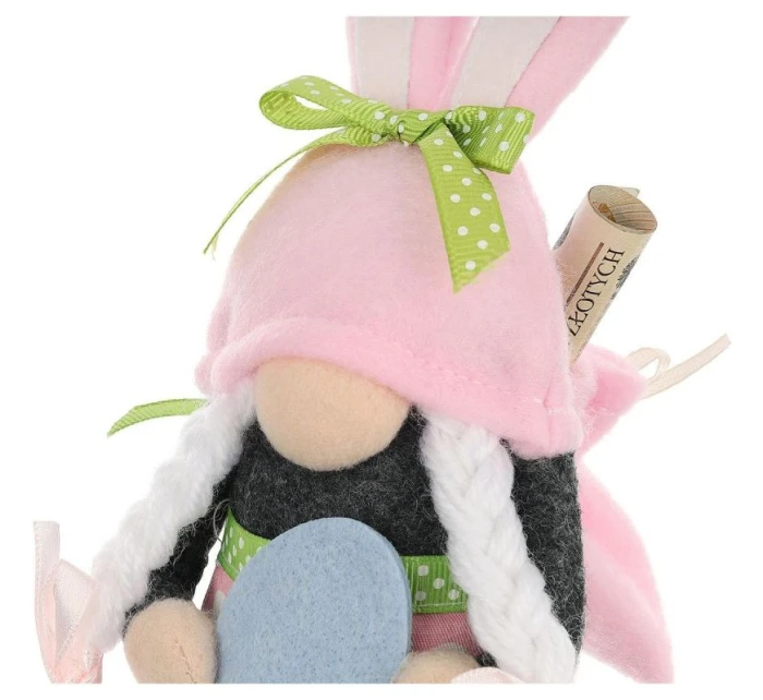 GIRL BABY GHOST 20CM ROSE WITH GIFT SACK SPRING DECORATION dětské