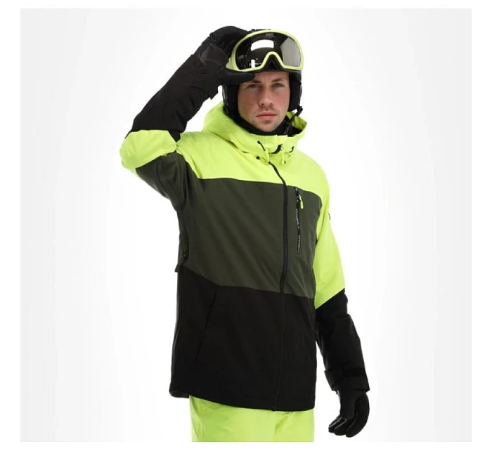 O'neill pánská zimní sportovní bunda Carbonite snowboard ski 10K green black pánské