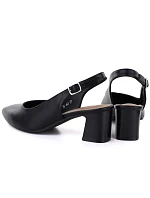 Dámské lodičky s páskem černé Sergio model 22099505 - LEONE Dámské lodičky s páskem černé Sergio model 22099505 - LEONE