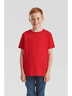 Fruit of the Loom Kids Iconic 150 T Dětské tričko 16.1023 red Fruit of the Loom Kids Iconic 150 T Dětské tričko 16.1023 red