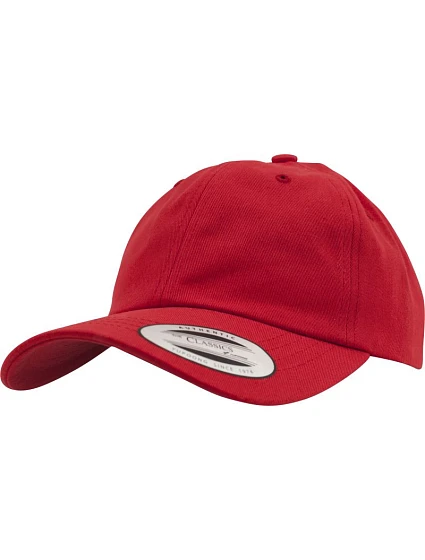 Flexfit 6245CM 6 panelová bavlněná keprová kšiltovka 55.6245 red