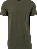 Build your Brand BY 028 Pánské tričko "Shaped Long" 56.0028 olive