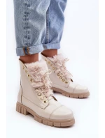 Kožené Dámské Botky S Kožešinou Lewski model 21636300 - Boto Kožené Dámské Botky S Kožešinou Lewski model 21636300 - Boto