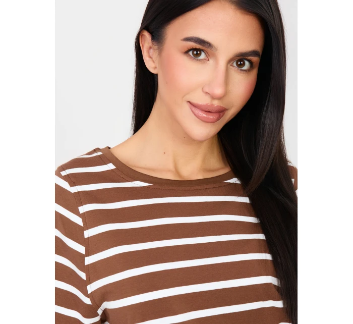 Tričko RV TS A1087.74 světle hnědé