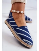 Dámské klasické espadrilky Big Star - tmavě modré Dámské klasické espadrilky Big Star - tmavě modré