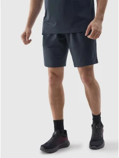 Pánské sportovní rychleschnoucí šortky 4F - denim