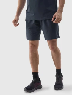 Pánské sportovní rychleschnoucí šortky 4F - denim