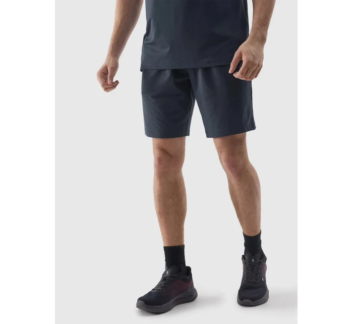 Pánské sportovní rychleschnoucí šortky 4F - denim Pánské sportovní rychleschnoucí šortky 4F - denim
